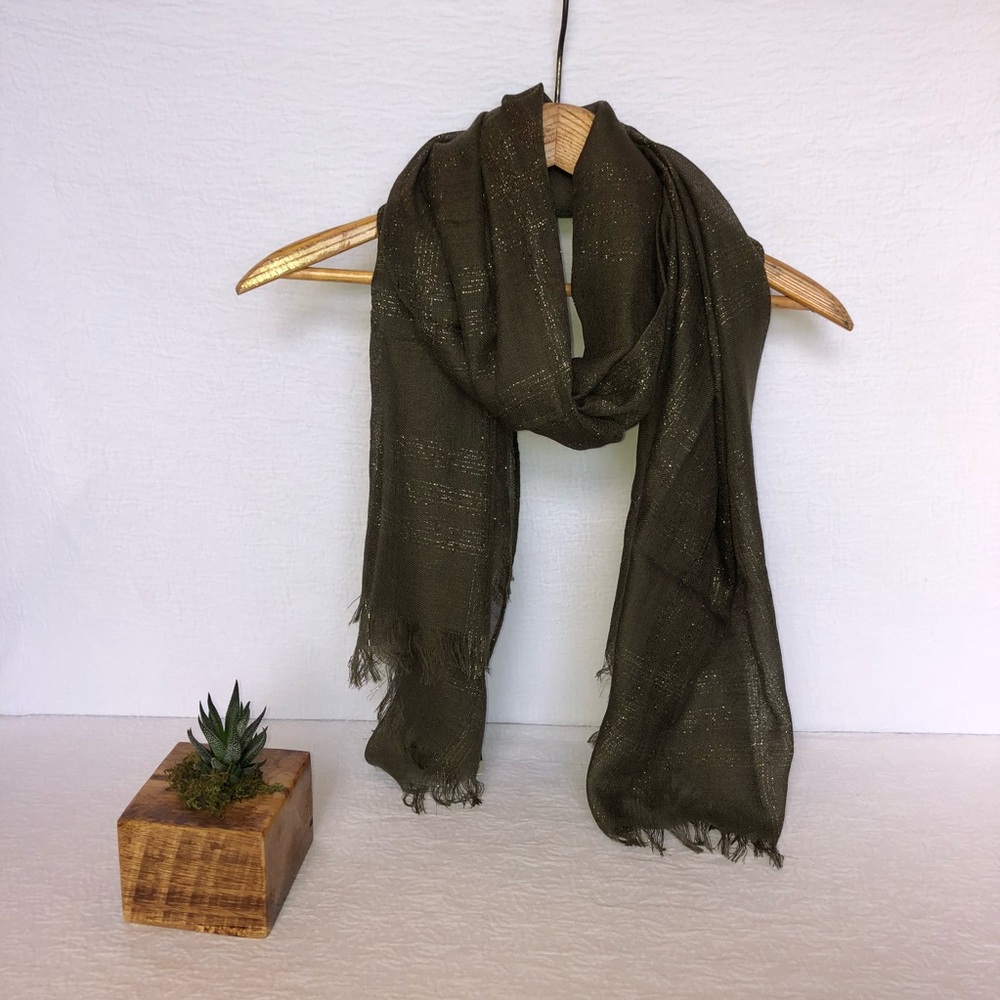 Deep Green Scarf